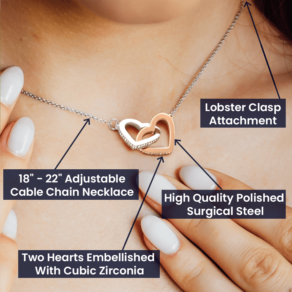 Mom (From Daughter) - Hearts As One - Eternal Hope Necklace