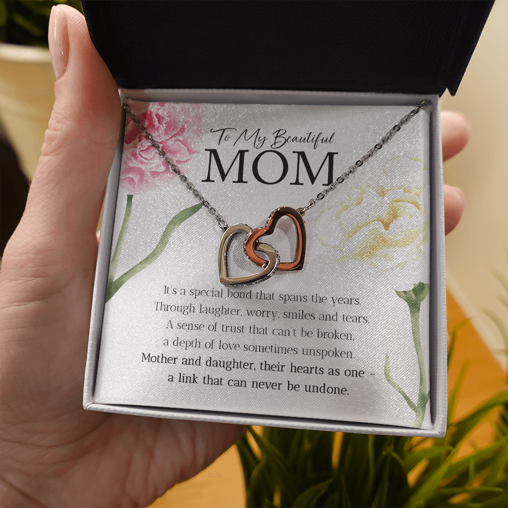 Mom (From Daughter) - Hearts As One - Eternal Hope Necklace