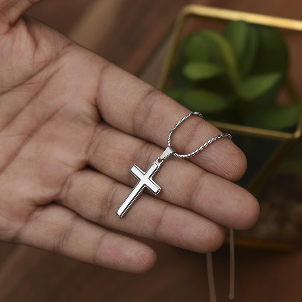 Grandson - Believe - Cross Necklace