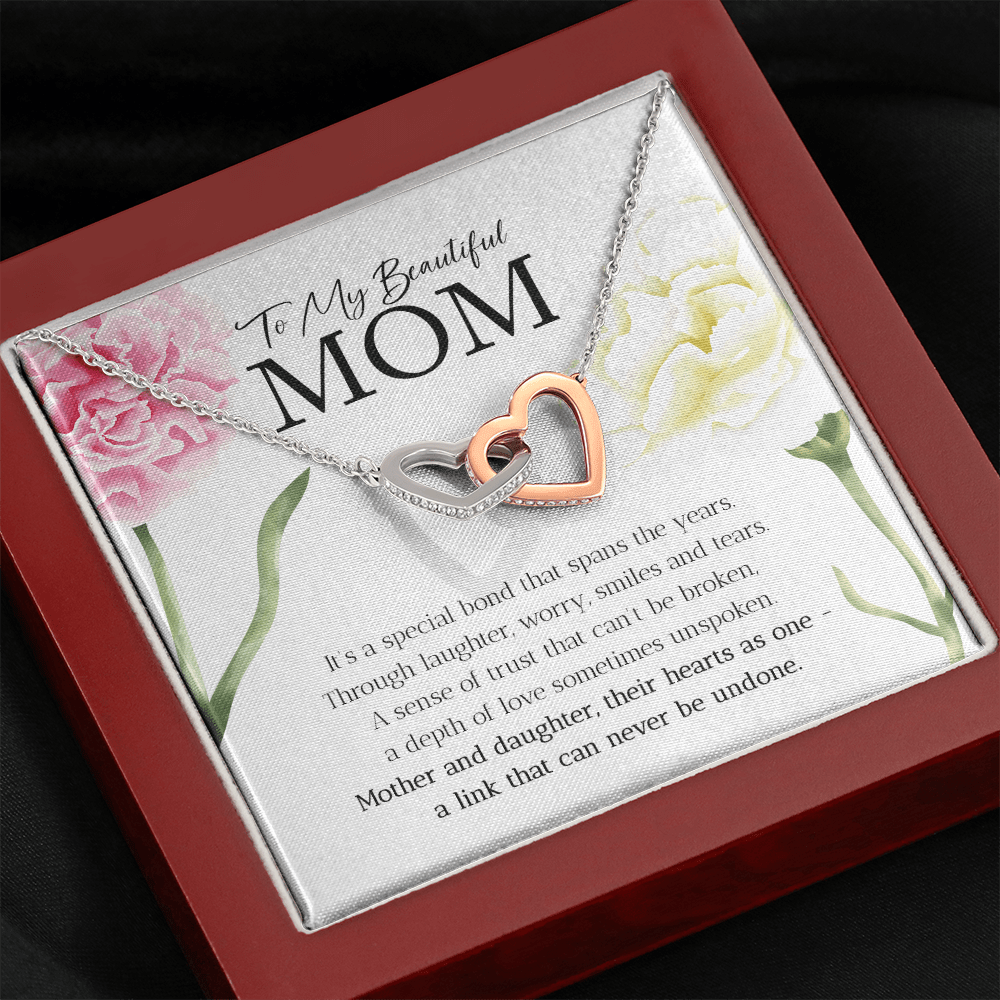 Mom (From Daughter) - Hearts As One - Eternal Hope Necklace