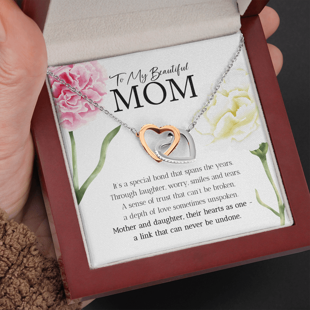 Mom (From Daughter) - Hearts As One - Eternal Hope Necklace