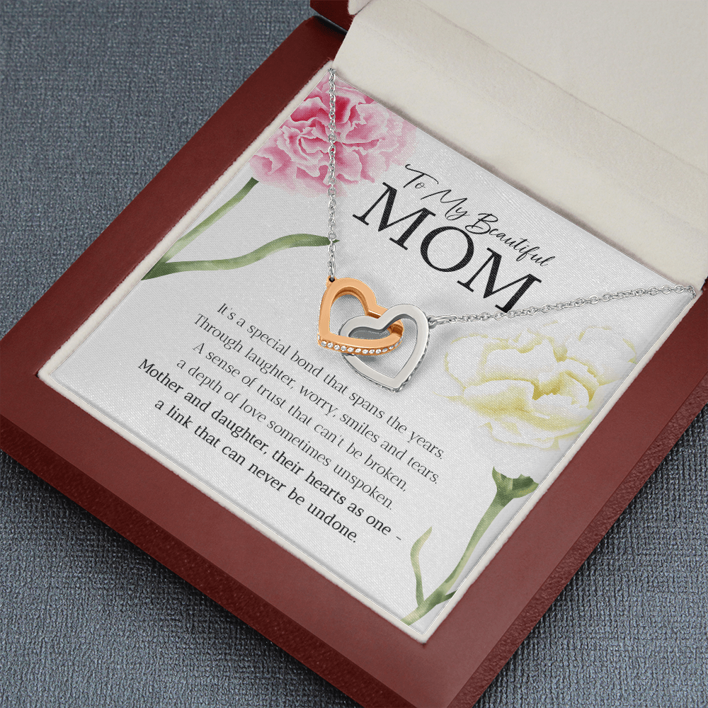 Mom (From Daughter) - Hearts As One - Eternal Hope Necklace