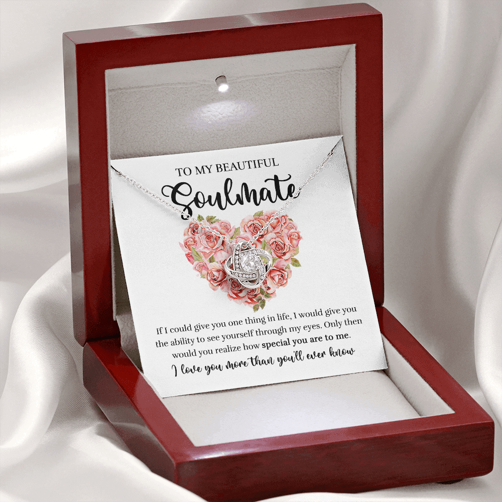 Soulmate - One Thing - Love Knot Necklace