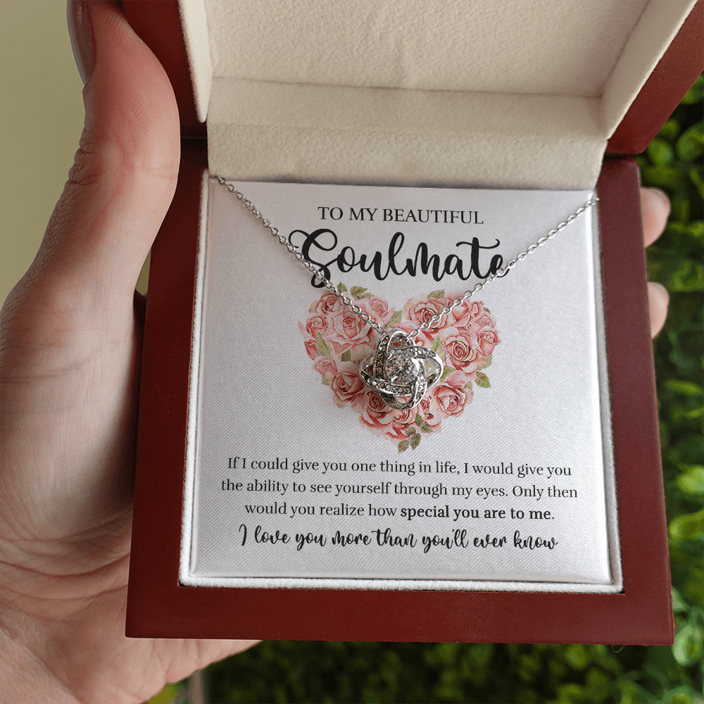 Soulmate - One Thing - Love Knot Necklace