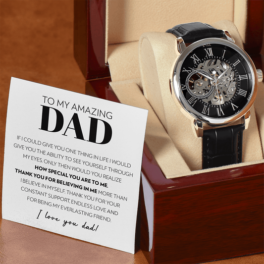 Dad - One Thing - Openwork Watch