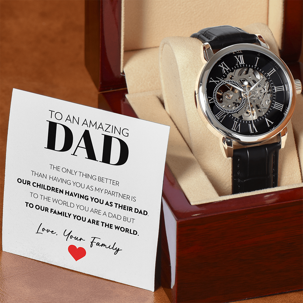 Dad - Only Thing Better - Openwork Watch