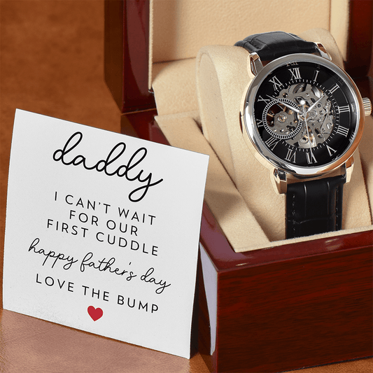 Dad To Be - Can't Wait - Openwork Watch